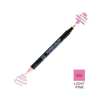Zig Kurecolor Mangaka Fine & Brush CNKC-2200 222 Light Pink Çift Taraflı Markör Kalem