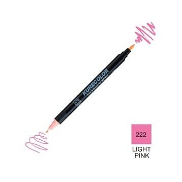 Zig Kurecolor Mangaka Fine & Brush CNKC-2200 222 Light Pink Çift Taraflı Markör Kalem