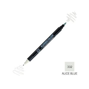 Zig Kurecolor Mangaka Fine & Brush CNKC-2200 332 Alice Blue Çift Taraflı Markör Kalem