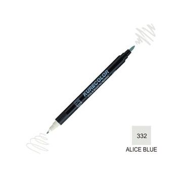 Zig Kurecolor Mangaka Fine & Brush CNKC-2200 332 Alice Blue Çift Taraflı Markör Kalem