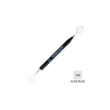 Zig Kurecolor Mangaka Fine & Brush CNKC-2200 332 Alice Blue Çift Taraflı Markör Kalem