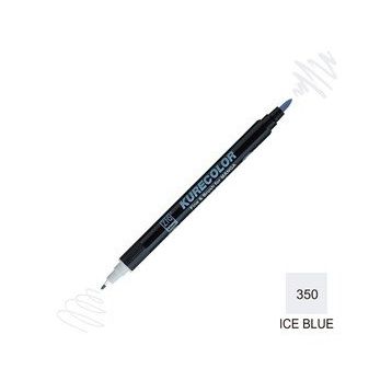 Zig Kurecolor Mangaka Fine & Brush CNKC-2200 350 İce Blue Çift Taraflı Markör Kalem