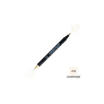 Zig Kurecolor Mangaka Fine & Brush CNKC-2200 418 Champagne Çift Taraflı Markör Kalem