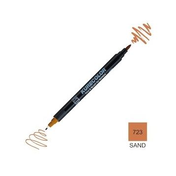 Zig Kurecolor Mangaka Fine & Brush CNKC-2200 723 Sand Çift Taraflı Markör Kalem