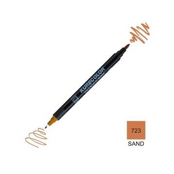 Zig Kurecolor Mangaka Fine & Brush CNKC-2200 723 Sand Çift Taraflı Markör Kalem