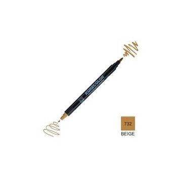 Zig Kurecolor Mangaka Fine & Brush CNKC-2200 732 Beige Çift Taraflı Markör Kalem