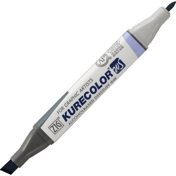 Zig Kurecolor Twin S Grafik Blue Gray 4 Proje Çizim Kalemi