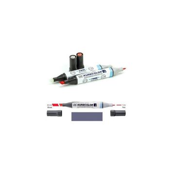 Zig Kurecolor Twin S Grafik Blue Gray 4 Proje Çizim Kalemi