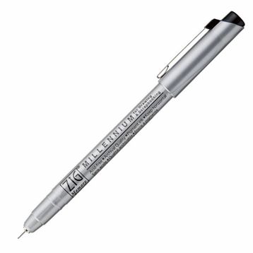 Zig Millenium MS-005 0.2 mm Sarı Teknik Çizim Kalemi