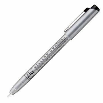 Zig Millenium MS-005 0.2 mm Sarı Teknik Çizim Kalemi