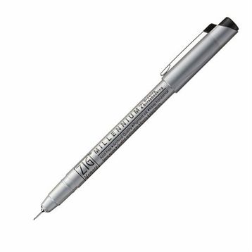 Zig Millenium MS-03 Sarı 0.35 mm Teknik Çizim Kalemi