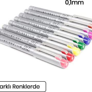 Zig Millennium 0.1 mm Teknik Çizim Kalemi