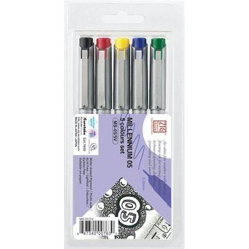 Zig MS-05/5V 0.45 mm 5 Adet Millenium Çizim Kalemi