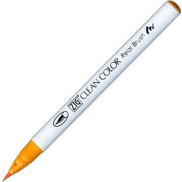 Zig RB-6000AT 052 Clean Color Real Brush Bright Yellow Fırça Uçlu Kalem