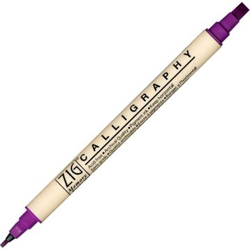 Zig Scroll Brush 082 Fuchsia Kaligrafi Kalemi
