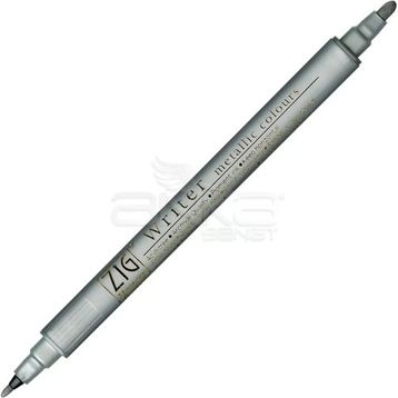 Zig Writer Metallic Colours Çift Uçlu 102 Silver Marker Kalem