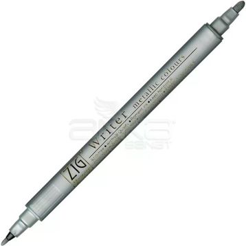 Zig Writer Metallic Colours Çift Uçlu 102 Silver Marker Kalem