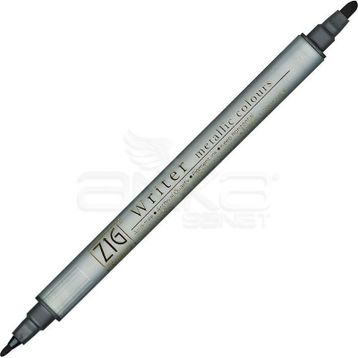 Zig Writer Metallic Colours Çift Uçlu 127 Black Marker Kalem