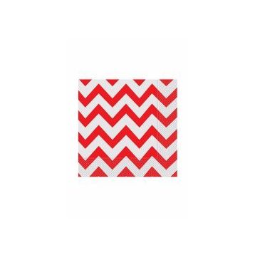 Zigzag Kırmızı Kağıt Peçete