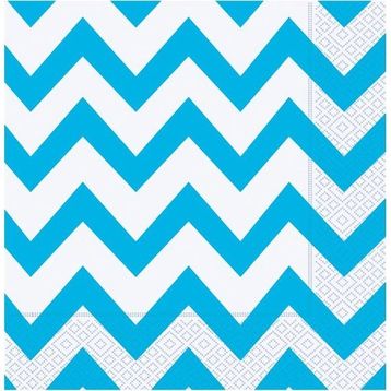 Zigzag Turkuaz Kağıt Peçete