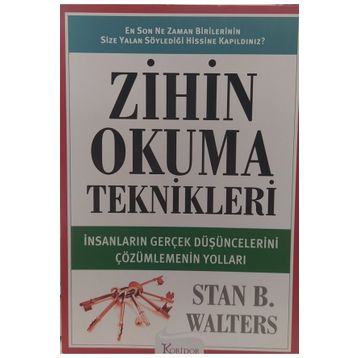 ZIHIN OKUMA TEKNIKLERI - STAN B. WALTERS