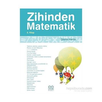 Zihinden Matematik 6. Kitap - Gloria Harris