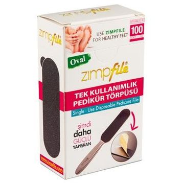 Zimpfile Oval 100'lü Tek Kullanımlık Ayak Törpüsü