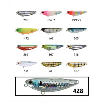 Zipbaits 428 50 mm 5 gr Fakie Dog WDT Su Üstü LRF Sahtesi Yem