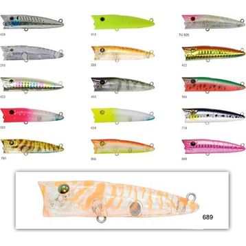Zipbaits Popper 333 68 mm Su Üstü Poping 8.3 gr Maket Balık
