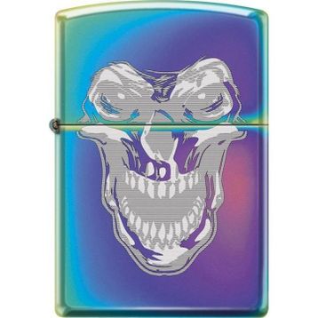 Zippo 151-067328 Skull Face Design Çakmak