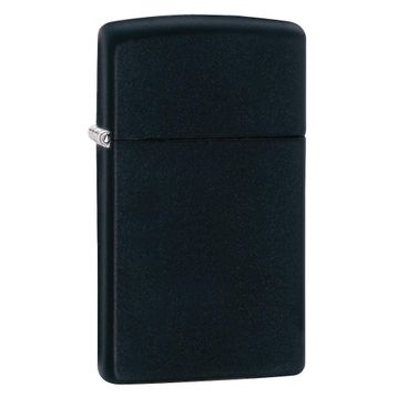 Zippo 1618 Slim Black Matte Çakmak