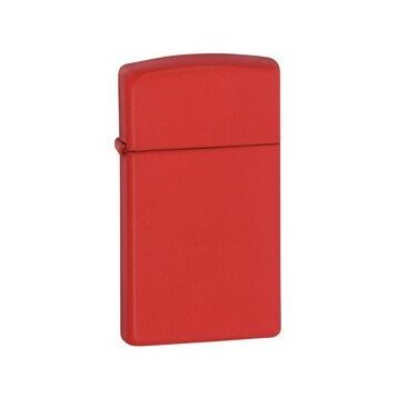 Zippo 1633-045526 Slim Red Matte Çakmak