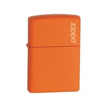 Zippo 231ZL Turuncu Orange Matte Logo Çakmak