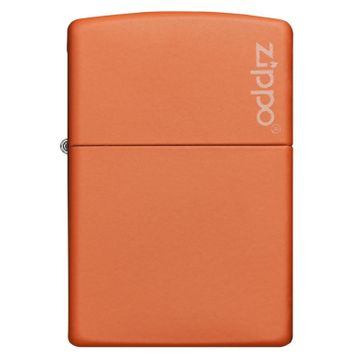 Zippo 231ZL Turuncu Orange Matte Logo Çakmak