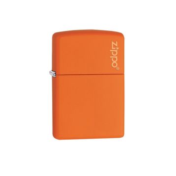 Zippo 231ZL Turuncu Orange Matte Logo Çakmak
