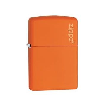 Zippo 231ZL Turuncu Orange Matte Logo Çakmak