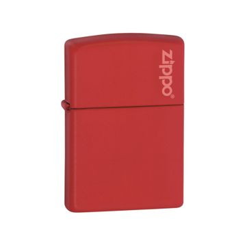Zippo 233ZL-000052 Kırmızı Red Matte Logo Çakmak