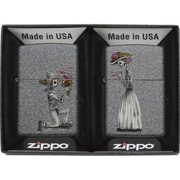 Zippo 28987 Iron Stone Couple Çakmak