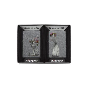 Zippo 28987 Iron Stone Couple Çakmak