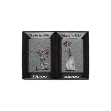 Zippo 28987 Iron Stone Couple Çakmak