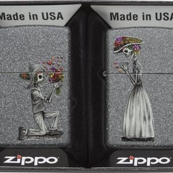 Zippo 28987 Iron Stone Couple Çakmak