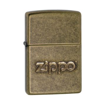 Zippo 28994 Çakmak Stamp Antiqued Brass