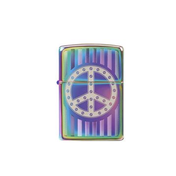 Zippo 29435-000004 Rivet Peace Sign Çakmak