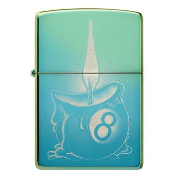 Zippo 49191 Eight Ball Tattoo Design Çakmak