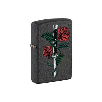 Zippo 49778 Rose Dagger Tattoo Design Çakmak