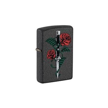 Zippo 49778 Rose Dagger Tattoo Design Çakmak