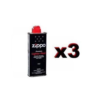 Zippo Benzinili 125 ml 3 Adet Çakmak
