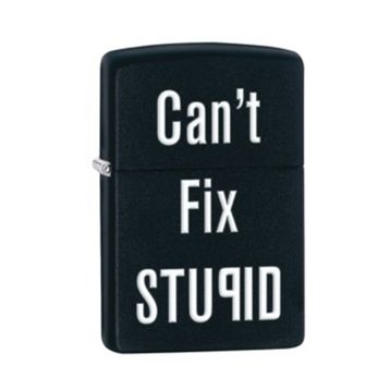 Zippo Cant Fix Stupid 28664-000004 Çakmak