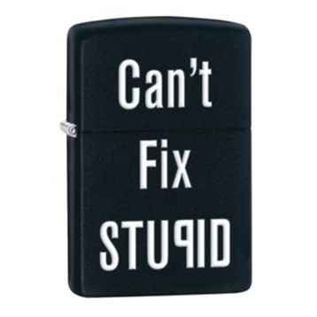Zippo Cant Fix Stupid 28664-000004 Çakmak