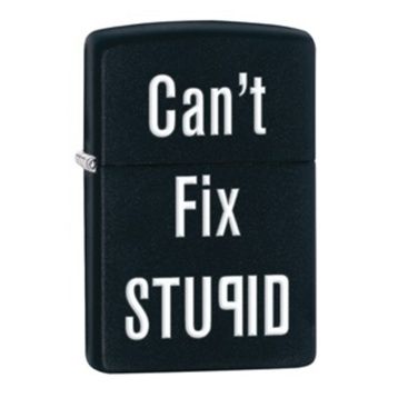 Zippo Cant Fix Stupid 28664-000004 Çakmak